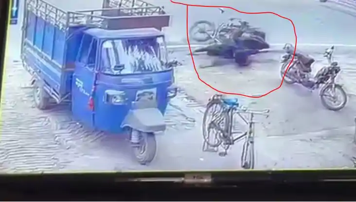 वैशाली में मौत का तांडव! अज्ञात वाहन की टक्कर से 14 वर्षीय क