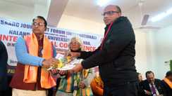 Bihar News : नालंदा ओपन यूनिवर्सिटी में अंतरराष्ट्रीय पुरस्कार समारोह का भव्य आयोजन: अधिवक्ता अमित कुमार सिंह समेत कई दिग्गज सम्मानित