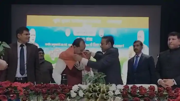 Dy CM Vijay Sinha Warns Land Mafias Public Hearings in Circl