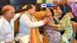 Deputy CM Vijay Sinha met Gopal Khemkas family 