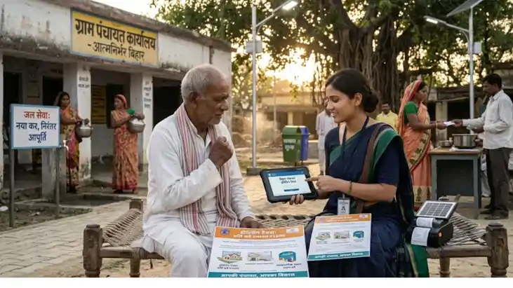 Bihar panchayat tax har ghar 1200 rupaye