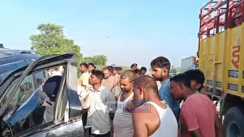  SUV Crashes Into Trailer on Arrah Four Lane 