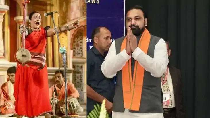 Pandavani singer Teejan Bai