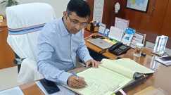 Navdeep Shukla took charge as Banka District Magistrate