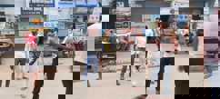 vaishali Car returning from marriage procession collides with truck