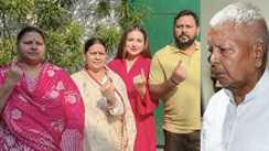 Bihar Reviews Lalu Family Security 