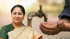  Rekha Gupta on water crisis