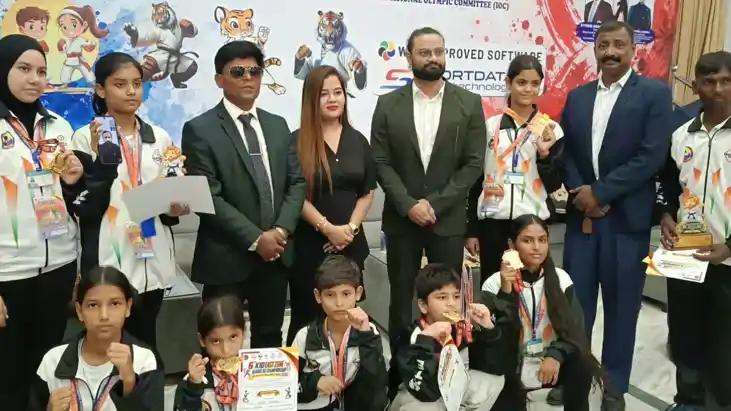 Bhagalpur Karate Players Shine in Patna Win Seven Medals