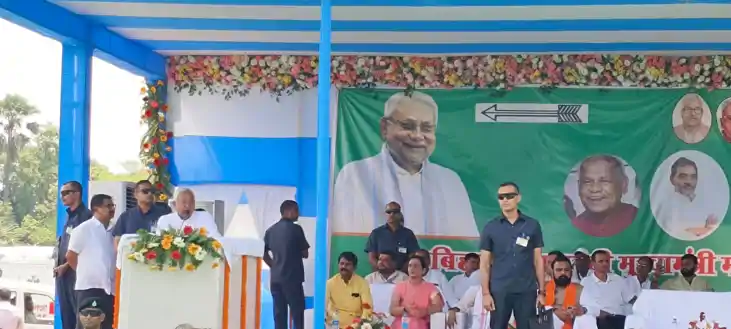 Bihar politics - मुख्यमंत्री नीतीश कुमार ने सरदार पटेल की आद Bihar politics - मुख्यमंत्री नीतीश कुमार ने सरदार पटेल की आद