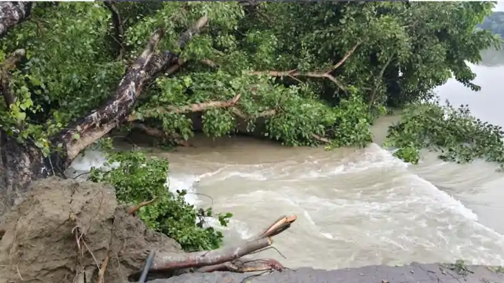 Saran Flood Crisis Mahi Embankment Breaks 