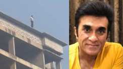 First he prayed with folded hands and then businessman jumped from the 17th floor