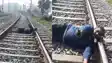 Muzaffarpur Tired of his wife taunts husband lay down on railway track