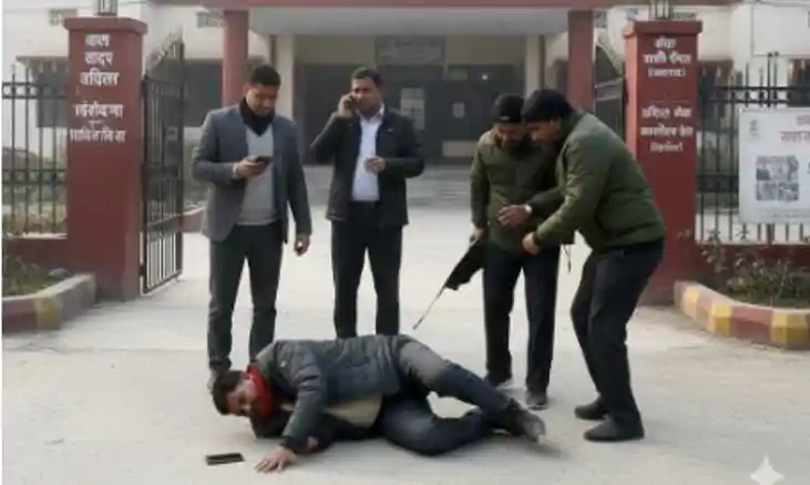 जानलेवा साबित हुई कड़ाके की ठंड: ट्रेनिंग ले रहे शिक्षक को आ