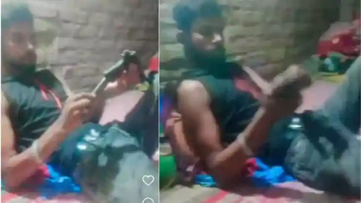 पिस्टल लहराते युवक का वीडियो वायरल: वैशाली पुलिस की रडार पर 