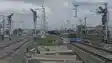 drunk auto driver rammed his vehicle onto the railway track