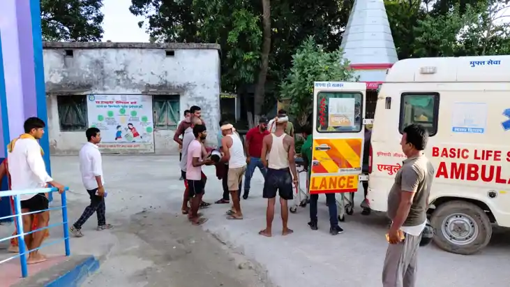 Bihar Accident News : खगड़िया में पोखर खुदाई के दौरान ट्रैक्ट Bihar Accident News : खगड़िया में पोखर खुदाई के दौरान ट्रैक्ट