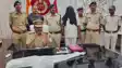 Jamui police arrested notorious sand smuggler mantu yadav