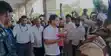 Rahul Gandhi warmly welcomed in Gaya