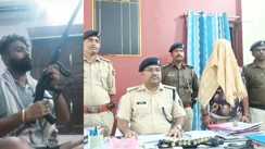 सोशल मीडिया पर 'डॉन' बनना पड़ा भारी - रील में पिस्टल लहराने वाले युवक को वैशाली पुलिस ने दबोचा, घर से मिला हथियारों का जखीरा