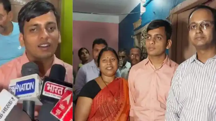 नवादा के दृष्टिबाधित रविराज ने रचा इतिहास: पहले ही प्रयास मे