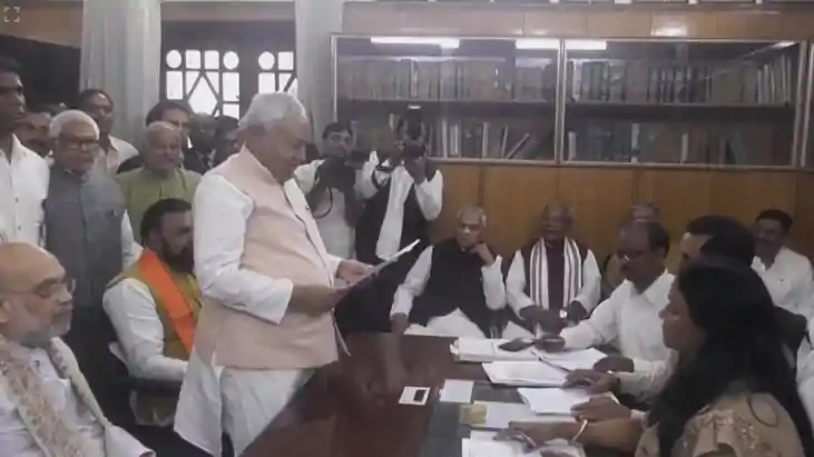 Nitish Twist in Patna Why CM Chooses Delhi After 20 Years