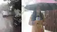Patna weather Sudden storm hits Patna hail heavy rain shatter windows