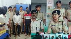 पटना में शिक्षक दंपति से लूटकांड का चंद घंटों में खुलासा, चार अपराधी गिरफ्तार