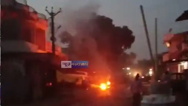 High-voltage shock tragedy fallen wire injures woman sparks 