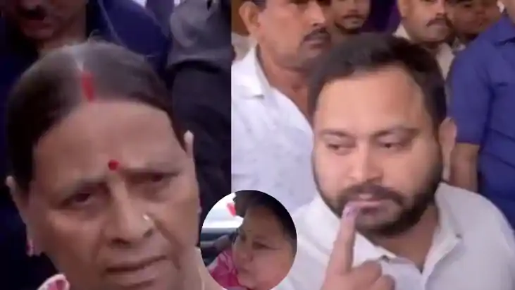 लालू परिवार ने डाला वोट