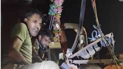 Road Accident:बिहार से दिल्ली जा रही बस कंटेनर में घुसी, चालक गंभीर रूप से घायल, यात्रियों में मची अफरातफरी