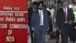 press conference of Election Commission