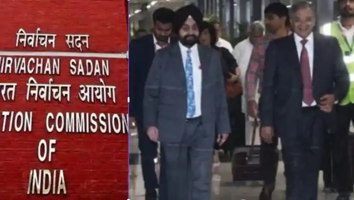 press conference of Election Commission