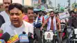 कॉकरोच जनता पार्टी का बिहार एमएलसी चुनाव में इंट्री, डब्बू खान ने दरभंगा स्नातक निर्वाचन क्षेत्र से दाखिल किया पर्चा