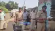 Banka Panch strikes widow on the head with a lathi 