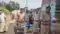 Banka Panch strikes widow on the head with a lathi 