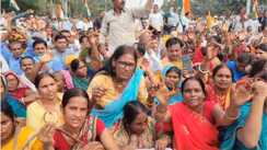 नल-जल योजना अनुरक्षकों का पटना में विशाल प्रदर्शन, 18 हजार मानदेय और 6 सूत्री मांगों को लेकर जेपी गोलंबर पर हंगामा