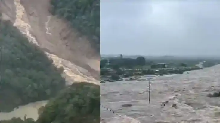 Flood Fury Across India Sikkim Landslide Bihar UP Hit Hard