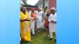 त्रिलोक धाम पहुंचे सांसद दिलेश्वर कामैत, वेदमंत्रोच्चार और पाग-अंगवस्त्र भेंटकर सांसद का किया गया अभिनंदन 