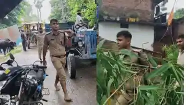 saran flood dsp abhishek kumar relief work example