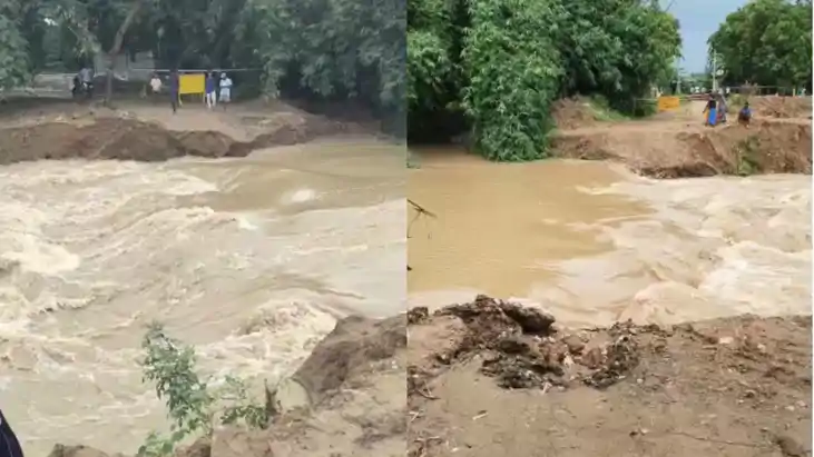 मुंगेर के टेटियाबंबर में महाने नदी का तांडव, बरसंडा में निर्