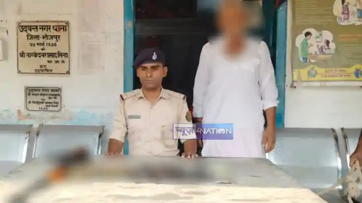 Bihar Crime News : भोजपुर पुलिस और एसटीएफ ने एके-47 के साथ ह