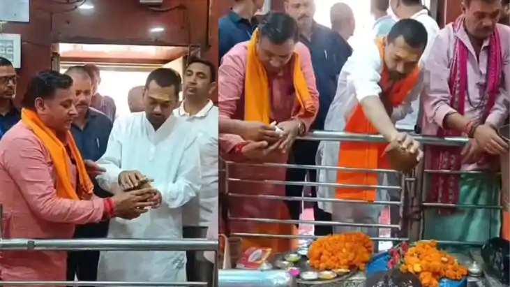 बाबा हरिहरनाथ के दरबार में निशांत कुमार, बोले- 20 साल से आ र