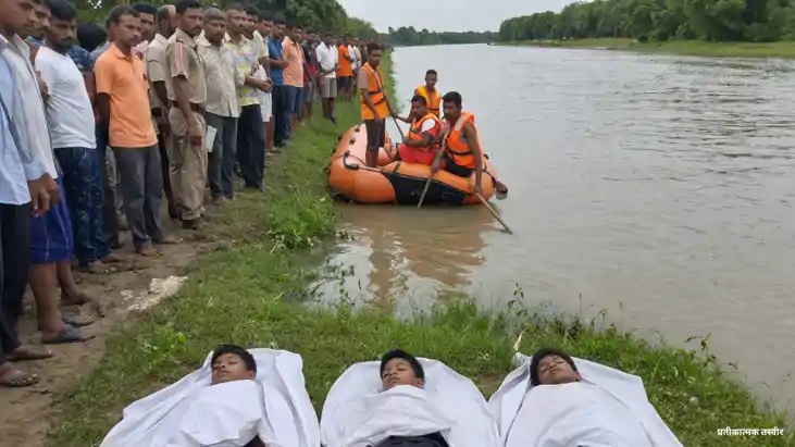 तीनों भाइयों की मौत 