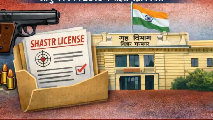 Bihar Government Home Department Order for Arms License Exec