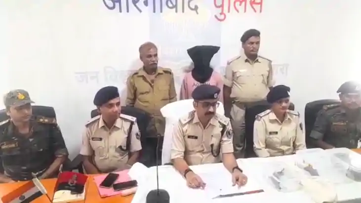Bihar Crime : बिहार एसटीएफ और औरंगाबाद पुलिस ने हार्डकोर नक्