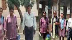 Stampede in girls hostel 