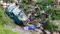 CRPF bus falls into a ditch  