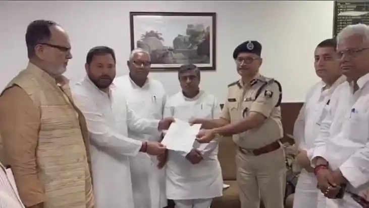 Tejashwi Yadav Meets Bihar DGP