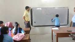 Katihar DM Turns Teacher Teaches Students in Classroom