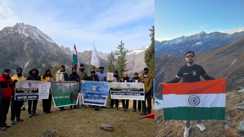 Bihar News : बेगूसराय के सौरभ जायसवाल ने पतल्सू शिखर पर लहराया तिरंगा, विश्व को स्वयंसेवा का दिया संदेश, बिहार और भारत सरकार से की काँवर झील के संरक्षण की अपील